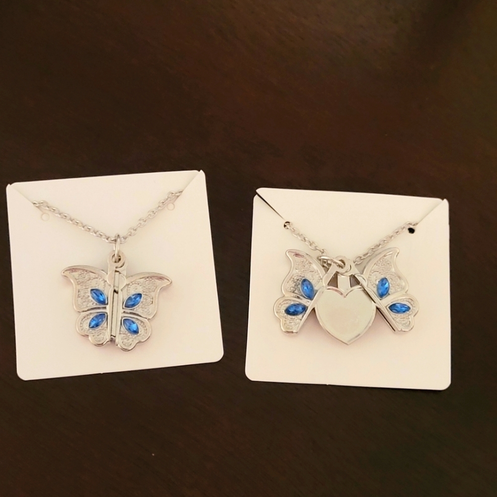 Butterfly locket